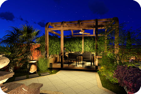 田園風格庭院設(shè)計