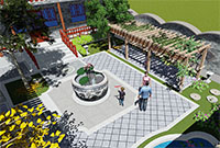 庭院設(shè)計：商丘別墅庭院景觀設(shè)計案例