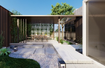 禪意風(fēng)洋房庭院設(shè)計(jì)：在喧囂里辟出一方靜心處?