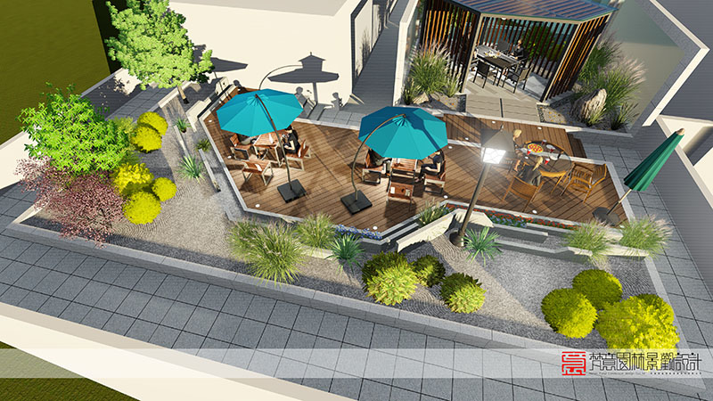 屋頂花園景觀設(shè)計效果圖 屋頂花園景觀設(shè)計效果圖