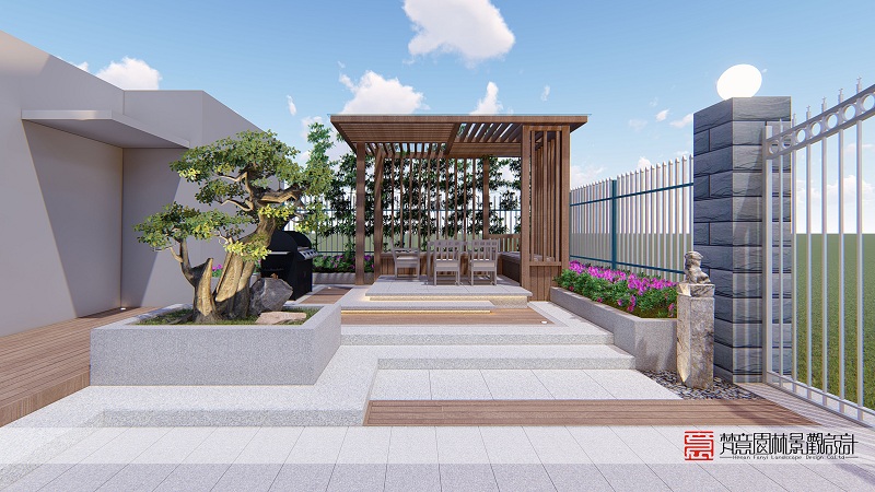 庭院景觀設(shè)計效果圖 庭院景觀設(shè)計效果圖