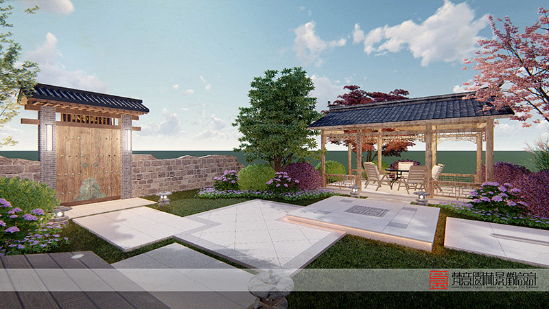 民宿花園設(shè)計,禹州花園設(shè)計