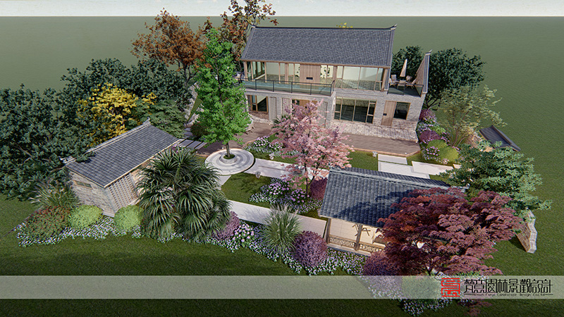 民宿花園設(shè)計,禹州花園設(shè)計