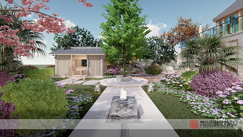 民宿花園設(shè)計,禹州花園設(shè)計