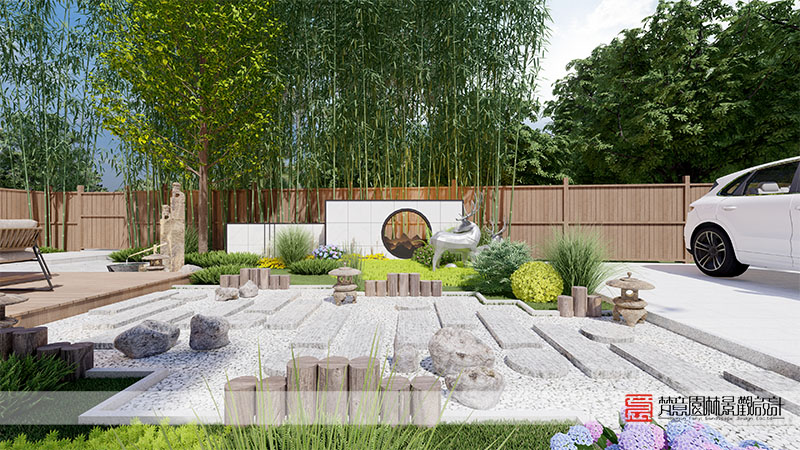 鄭州嶺上人家220㎡庭院設(shè)計