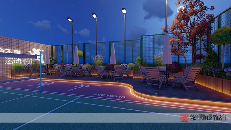 財政部河南監(jiān)管局屋頂花園