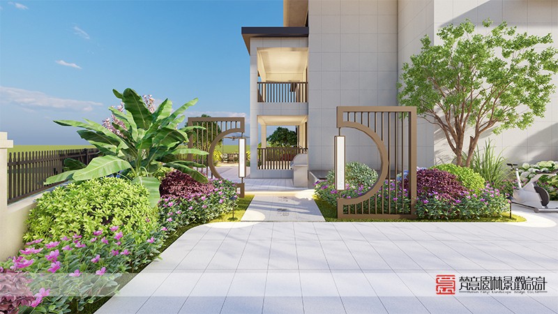 鄭州別墅庭院設(shè)計(jì)——新鄉(xiāng)橡樹灣 鄭州別墅庭院設(shè)計(jì)——新鄉(xiāng)橡樹灣