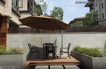 滎陽林語美墅庭院設(shè)計