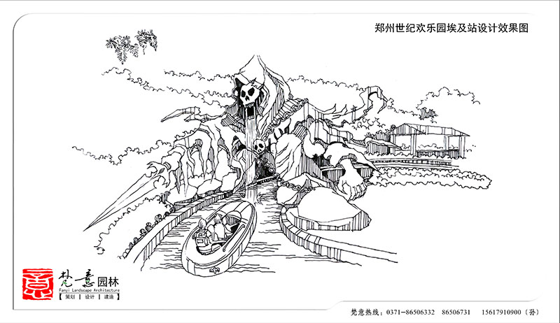 世紀(jì)歡樂(lè)園埃及站設(shè)計(jì)