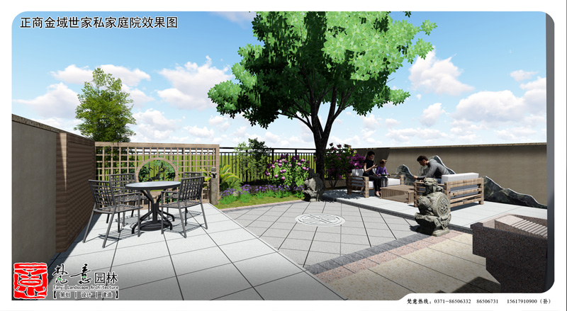 鄭州私家庭院設(shè)計(jì)圖