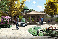 鄭州園林景觀設(shè)計公司：怎樣美化你的院子？