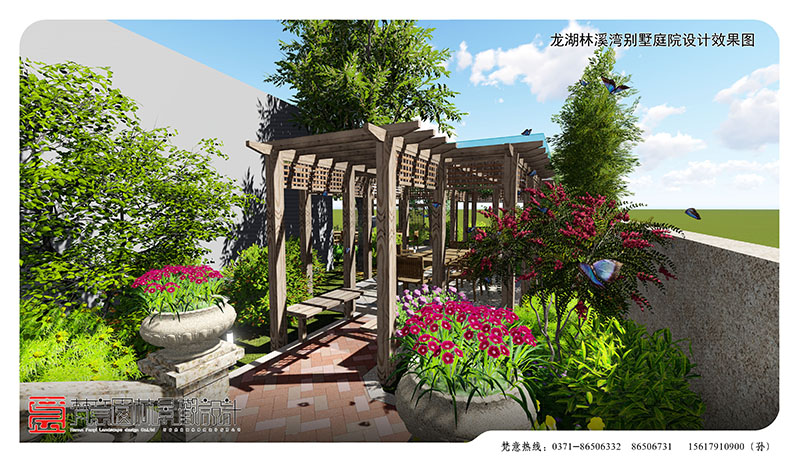 鄭州別墅庭院設(shè)計,鄭州別墅庭院設(shè)計施工,鄭州庭院設(shè)計