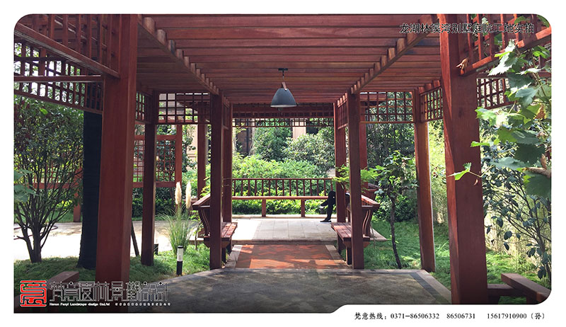 別墅庭院設(shè)計,林溪灣別墅庭院