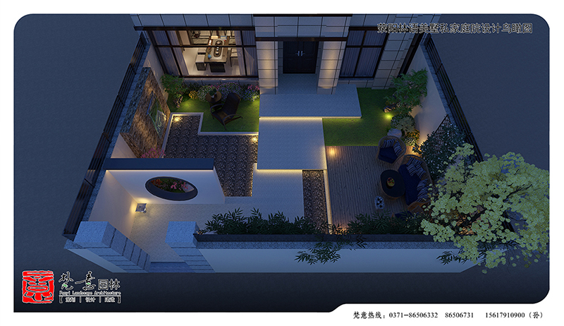 鄭州別墅庭院設(shè)計