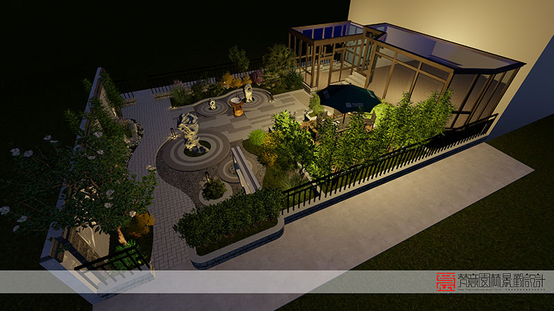 新鄉(xiāng)庭院設計,新鄉(xiāng)私家庭院設計