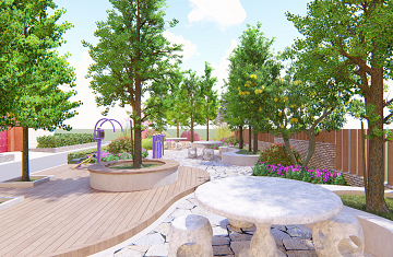 鄭州美麗鄉(xiāng)村設(shè)計(jì)—新鄭市郭店鎮(zhèn)代莊村文化廣場(chǎng)